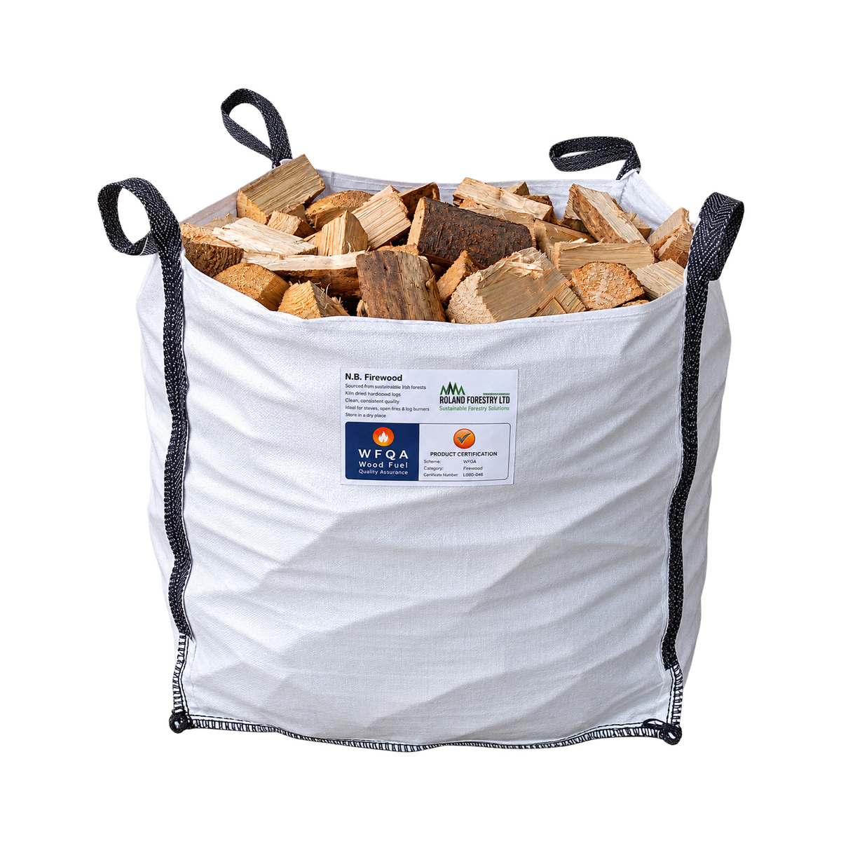 Bulk Bag of Chunky Logs (Softwood)